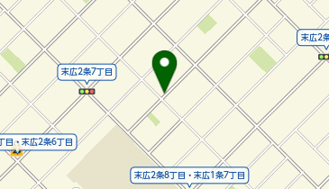 末広中央町内会館の地図画像