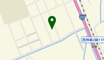 旭川市 西神楽公民館の地図画像