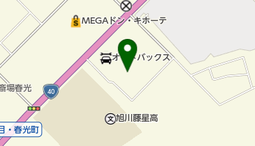 旭川ジュニア英語支援センター(NPO法人)の地図画像