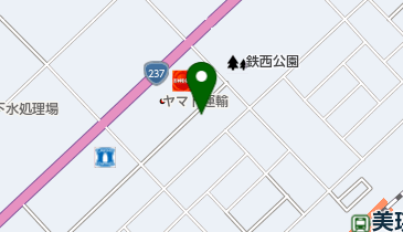 山頭火美瑛店の地図画像