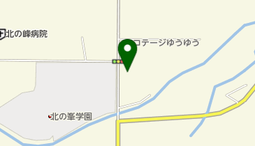 富良野プリンスホテルの地図画像