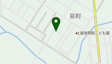 上富良野西保育園の地図画像