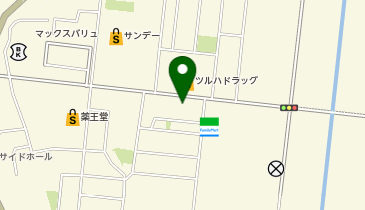 やきとり居酒屋冬の地図画像