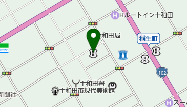 青い森信用金庫 十和田地区本部の地図画像