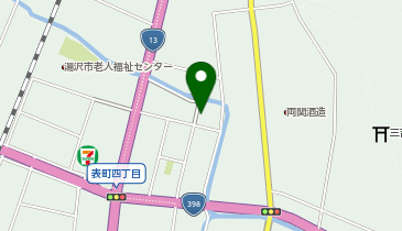 まえもりガーデン薬局の地図画像