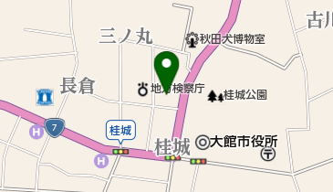 大館市役所 福祉部 福祉課 福祉相談係の地図画像