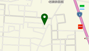 テディーズワン盛岡店の地図画像