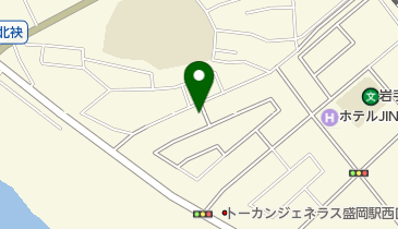 flowコア・ストレッチ・アプローチの地図画像