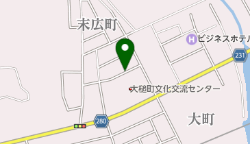 美容室JUJUの地図画像