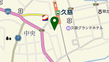 久慈市役所 情報交流センター・YOMUNOSUの地図画像