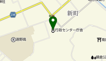 岩手県遠野地区合同庁舎 県南広域振興局 総合案内の地図画像