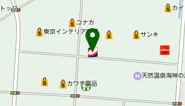 ミルフローラアウトレット三井アウトレットパーク仙台港店の地図画像