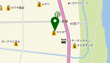 株式会社ヤマザワ薬品ドラッグ長井店の地図画像