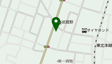 情熱食堂安積店の地図画像