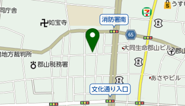 福島県行政書士会の地図画像