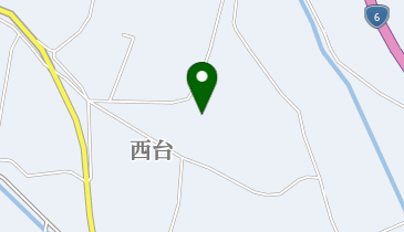 西内食堂の地図画像
