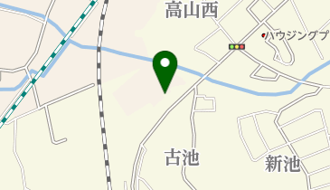 情熱食堂白河店の地図画像