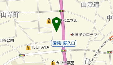 かんてい局須賀川店の地図画像