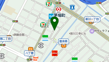 麻雀クラブ柳茅場町店の地図画像