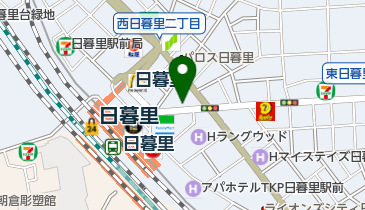 シェーン英会話日暮里校の地図画像