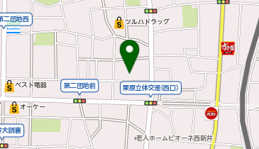 社会福祉法人あだちの里 西新井ひまわり工房の地図画像