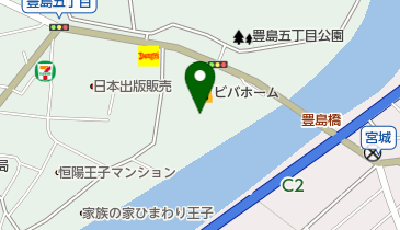 ワンニャンハウス豊島5丁目店の地図画像