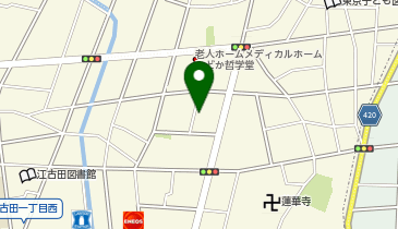 江古田一丁目町会の地図画像