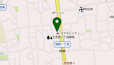 トヨタモビリティ東京株式会社 練馬土支田店の地図画像