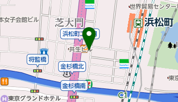 ニッポンまぐろ漁業団 浜松町店の地図画像