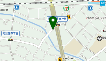 荻窪飯店の地図画像