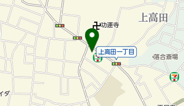 なごみ薬局上高田店の地図画像