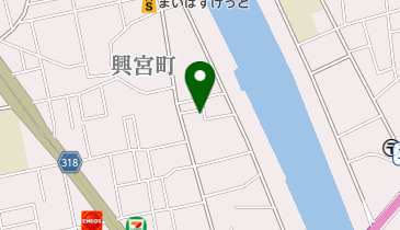 西川寝具フトンショップまるやすの地図画像