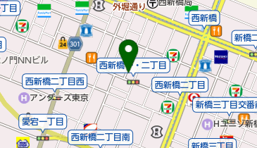 インターフェイス株式会社の地図画像