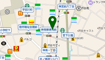 タックルベリー渋谷ファイヤー通り店の地図画像