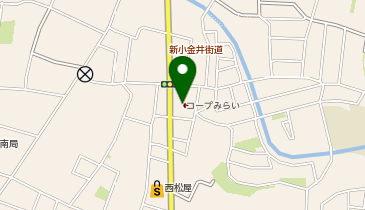 うさちゃんクリーニング コープぬくい坂下店の地図画像