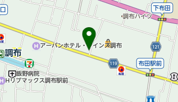 タテイシ動物病院の地図画像