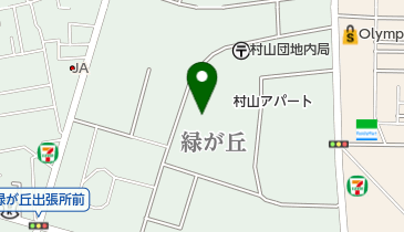 武蔵村山市公民館さいかち分館の地図画像