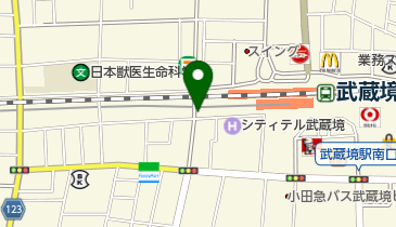 ヘアサロンふじ美の地図画像