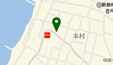 夕浜亭の地図画像