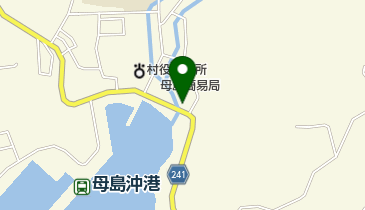小笠原村立母島中学校の地図画像