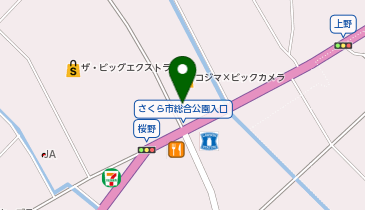 うのはな整骨院の地図画像