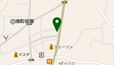 メガネハット境店の地図画像