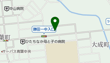 肉のひたちの地図画像