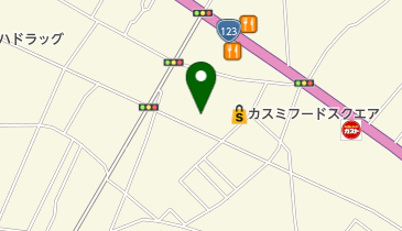 クリーニングサンパワーカスミ水戸堀町店の地図画像