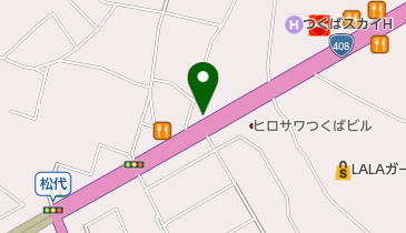 日本つくば国際語学院の地図画像