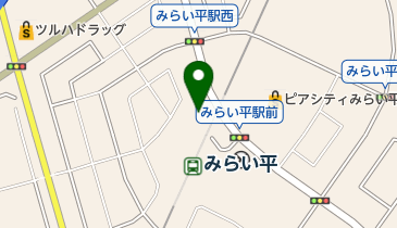 清六家みらい平店の地図画像