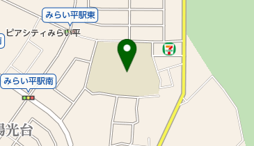 つくばみらい市立 陽光台小児童クラブの地図画像