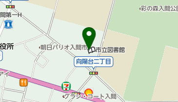 入間市役所 教育研究所の地図画像