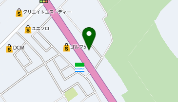 トラック広場の地図画像