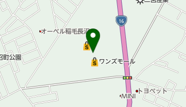 パシオス長沼店の地図画像